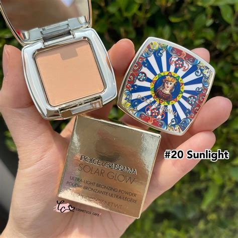 dolce & gabbana solar glow ultra light bronzing powder|what is dolce and gabbana.